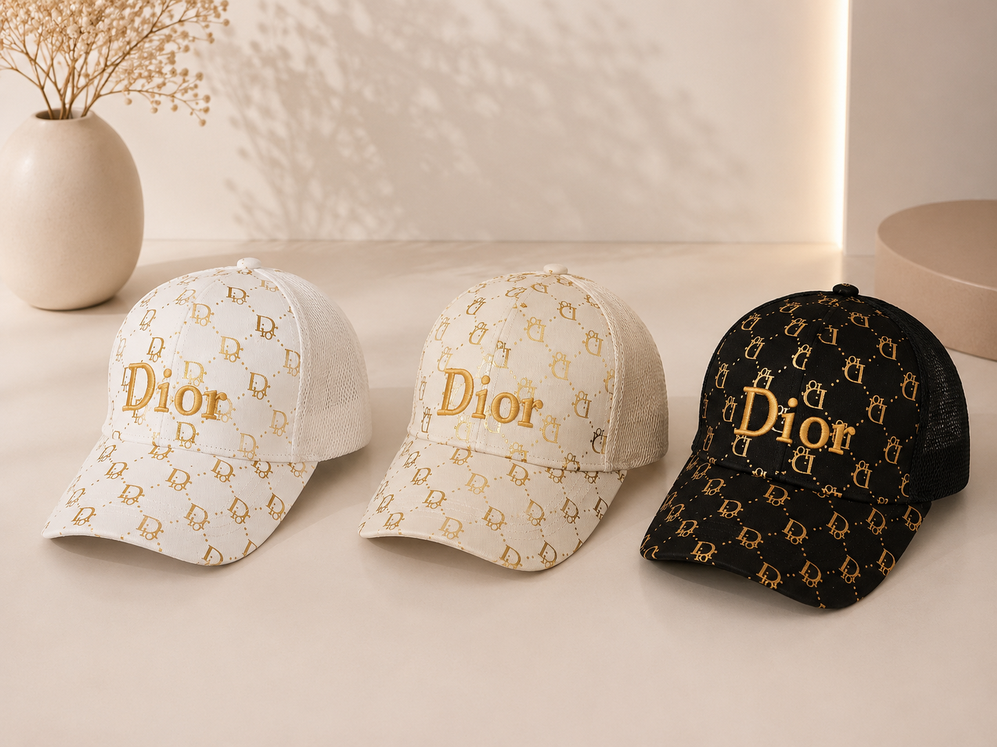 کلاه بیسبالی مدل Dior C03