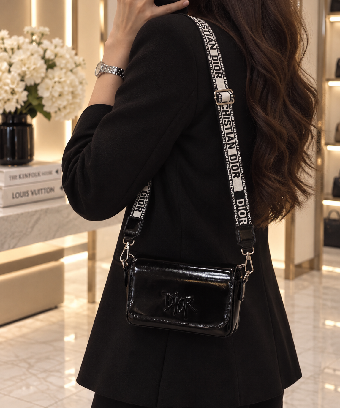 کیف پاسپورتی بند اسپرت مستر Dior